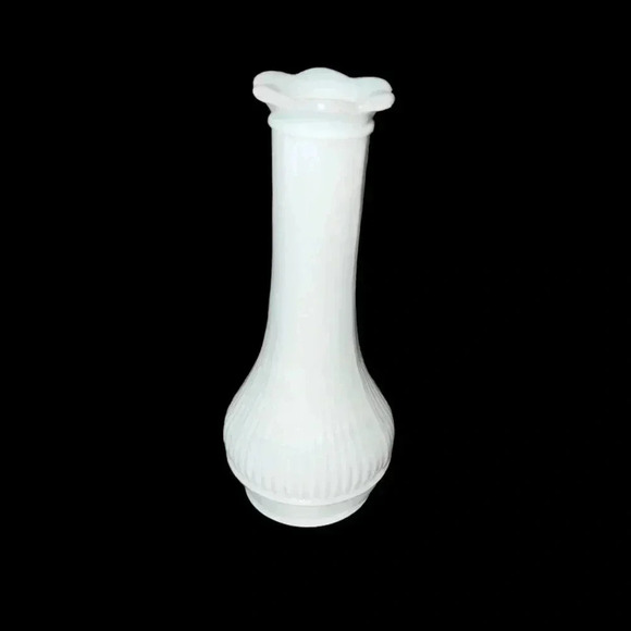 Vintage Randall Mail Glass Bud Vase w/Flower Shaped Top - Picture 1 of 5